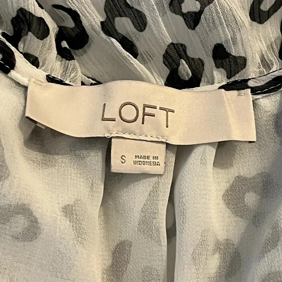 Loft Leopard Print Shirt - Picture 5 of 5